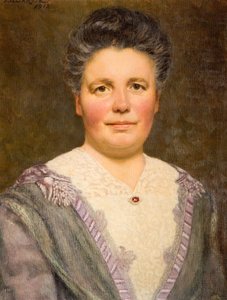 Retrato de Geraldine Cadbury Nee Southall, 1912.