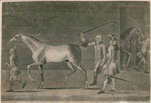 Un vendedor de caballos vendiendo un caballo - caveat emptor de Thomas Burford