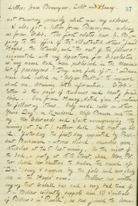 Diarios de Thomas Butler Gunn - Volumen 15, página 44, 6 de enero de 1861 de Thomas Butler Gunn