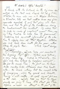 Diarios de Thomas Butler Gunn - Volumen 16, página 224, 5 de junio de 1861 de Thomas Butler Gunn
