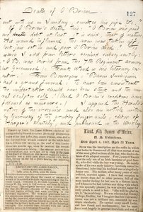 Diarios de Thomas Butler Gunn - Volumen 19, página 142, 17 de abril de 1862 de Thomas Butler Gunn