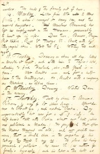 Diarios de Thomas Butler Gunn - Volumen 8, página 27, 13-17 de julio de 1856 de Thomas Butler Gunn