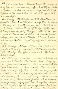 Diarios de Thomas Butler Gunn - Volumen 9, página 71, 20-24 de febrero de 1858 de Thomas Butler Gunn
