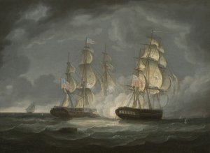 Acción de correr entre la fragata estadounidense President y H.M.S. Endymion, 1815