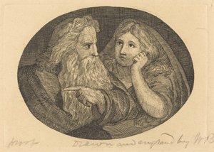 Lear y Cordelia
