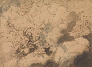 Ilustración de la Ilíada de Homero de Thomas Carwitham