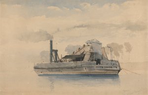 Draga en Twickenham, 22 de septiembre de 1874 de Thomas Charles Leeson Rowbotham