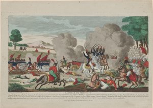 La batalla de Friedland. Una carga de la Guardia Leib rusa el 14 de junio de 1807 de Thomas Charles Naudet