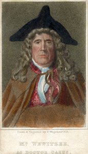 Mr Wewitzer como Doctor Caius, 1819 de Thomas Charles Wageman