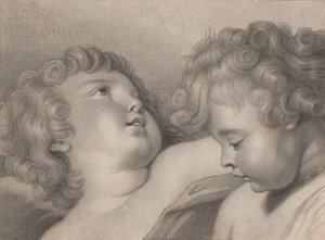 Dos cabezas de querubines de Thomas Cheesman