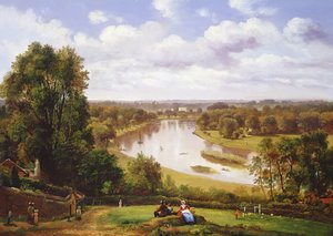 Vista del Río Támesis desde Richmond Hill