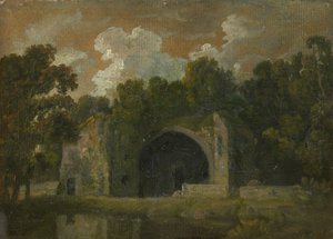 Ruinas en un paisaje de Thomas Churchyard