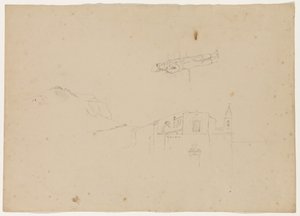 Fachada de una casa de Thomas Cole