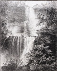 Cataratas en Catskill de Thomas Cole