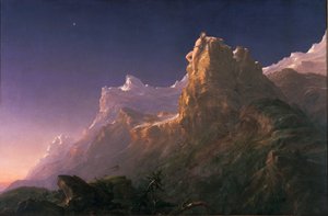 Prometeo encadenado de Thomas Cole