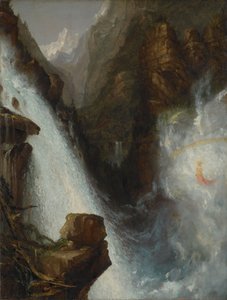 Escena de «Manfred» de Byron de Thomas Cole