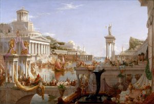 La consumación del imperio / T. Cole / Pintura, 1836