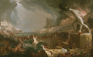 El curso del imperio: Destrucción de Thomas Cole