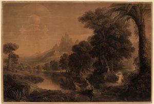 El viaje de la vida, II, juventud de Thomas Cole