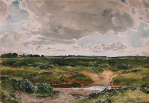 Un Común en Agosto, c1890 de Thomas Collier