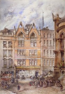 Gracechurch Street, Ciudad de Londres, 1882 de Thomas Colman Dibdin