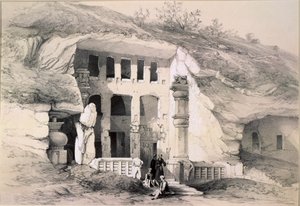 Kannari, Exterior de la Gran Cueva Chaitya