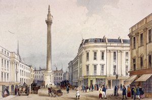 Monumento, Londres, c. 1855