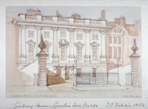 Vista de Lindsey House, Lincoln
