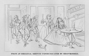 Una escena nocturna, 1809