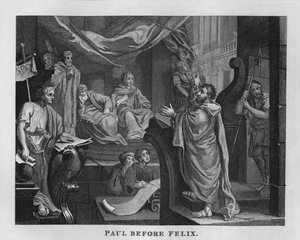 Pablo ante Félix, 1807, 1827 de Thomas Cook