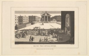 La Gloria de Rich, o Su Entrada Triunfal en Covent Garden, Diciembre 1732, Noviembre 1, 1809 de Thomas Cook