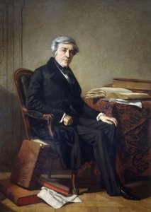 Retrato de Jules Michelet 1798-1874, ca. 1865 de Thomas Couture