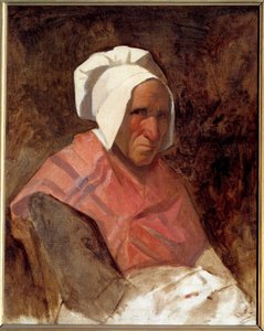 Retrato de Marie Simonet de Thomas Couture