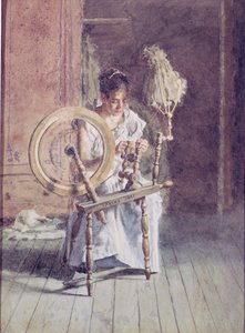 Hilando, 1881