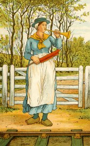 Guardabarreras en el norte de Francia de Thomas Crane
