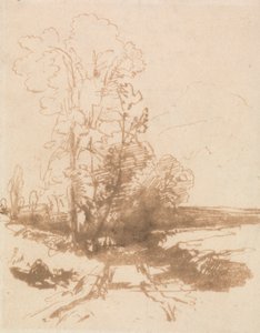 En Country Lane de Thomas Creswick