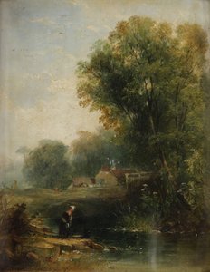 Cerca de Battle, Kent de Thomas Creswick
