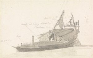 Barcaza de pesca de Thomas Daniell