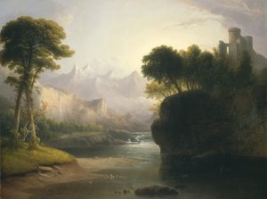 Paisaje Fantasioso de Thomas Doughty