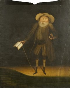 Retrato de Benjamin Lay de Thomas Dr Pole