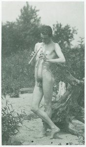 J. Laurie Wallace Estudio para Arcadia, c. 1883 de Thomas Eakins