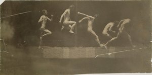 Fotografías de la rueda de Marey de George Reynolds, 1884 de Thomas Eakins