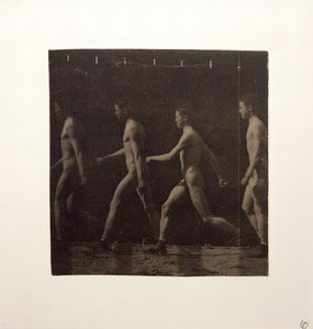 Fotografías de la rueda de Marey de modelo no identificado, c. 1884 de Thomas Eakins