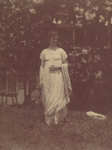 [Sra. Louis Kentin con vestido de estilo Imperio], 1880s de Thomas Eakins