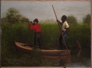 Caza de rascones en el Delaware de Thomas Eakins