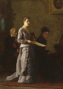 Cantando una canción patética, 1881