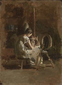 Bocetos para “Home-Spun”, 1881 de Thomas Eakins