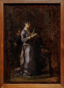 Estudio para «Canción patética» de Thomas Eakins