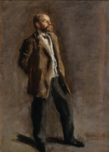 Estudio para el retrato de John McClure Hamilton de Thomas Eakins