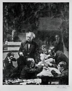 La clínica Gross, 1876 de Thomas Eakins